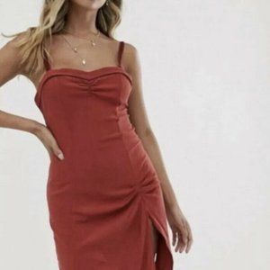 Intimately FREE PEOPLE Monroe Mini Mangosteen Dress XS NEW NWT $78